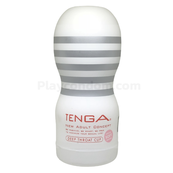 Tenga Soft Deep Throat Cup (White Tenga)